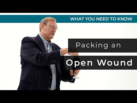 Packing an Open Wound
