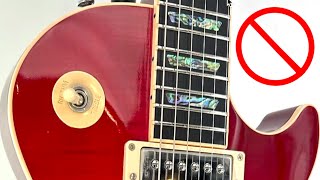 It's Tempting But Never Do This to a Signed Guitar...