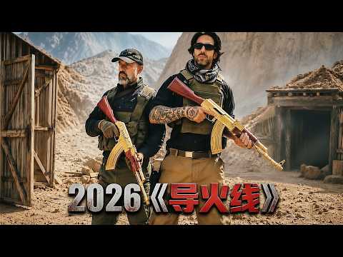 2026最新槍戰動作猛片《導火線》全明星生猛炸裂，完美盜竊加黑喫黑炸穿院線天花板！