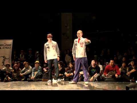 JUSTE DEBOUT 2012 【POP SIDE BEST8】フォーマーアクション vs FUNKRAFTY