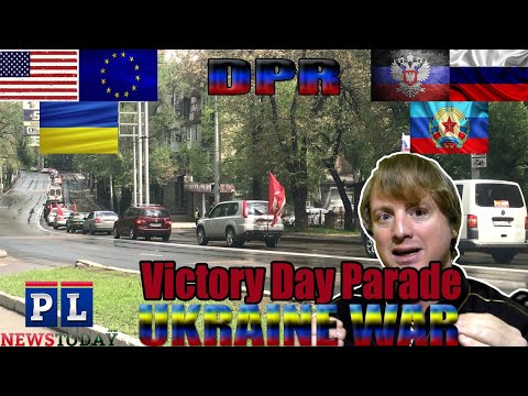 Victory Day Parade In Anti Ukraine Donetsk DPR