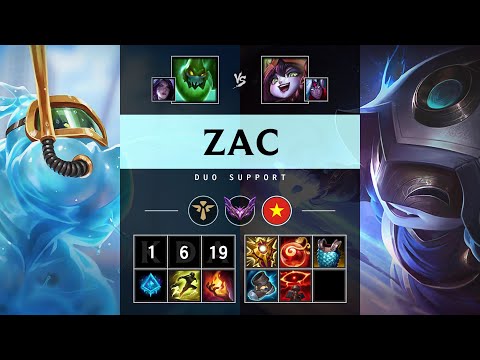 Zac Support vs Lulu - VN Master Patch 25.18