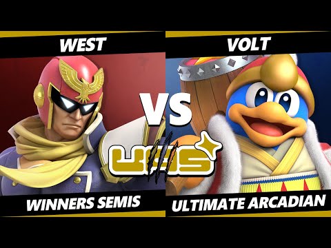 UAS: Finale TOP 8 - WEST (Captain Falcon) Vs. Volt (King Dedede) Smash Ultimate - SSBU