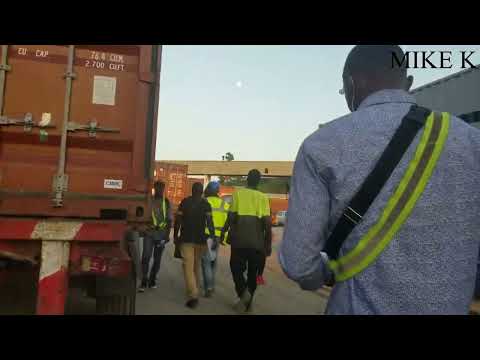 FREETOWN, SIERRA LEONE 🇸🇱! A TOUR OF SIERRA LEONE SHIPPING PORT. QUEEN ELIZABETH II QUAY.