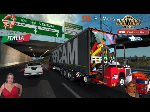 Euro Truck Simulator 2 (1.37) Reworked Krone ProfiLiner by Sogard3[v1.3][1.37] + DLC's & Mods