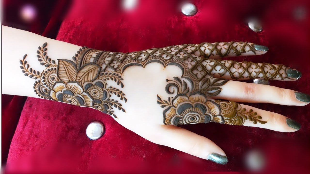 Back Hand Mehndi Design | Eid Mehndi designs | bridal mehndi | mehandi | mehndi ke design | mehendi
