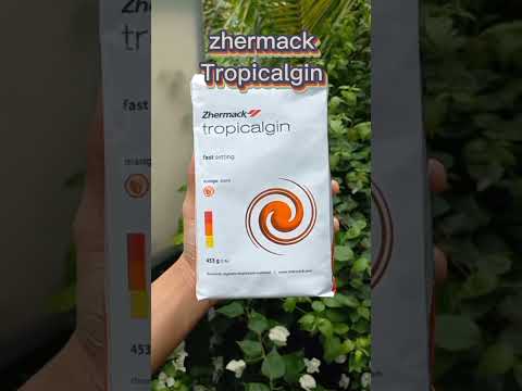 Zhermack tropical in alginate powder, for dental, packaging ...