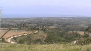 preview picture of video 'Badian Bay, from the mountains, Badian, Cebu, Philippines.'