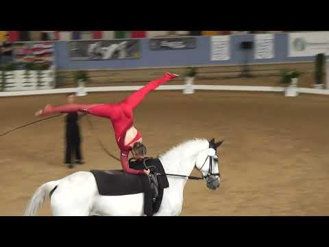 Deutsche Junioren Meisterschaft München 2025 - Einzelvoltigieren - Johanna Timm