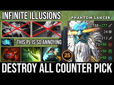 How to DELETE Sven & Storm Easy!!! WTF Infinite illusions + 100% Counter Hex Build 8500MMR DotA 2