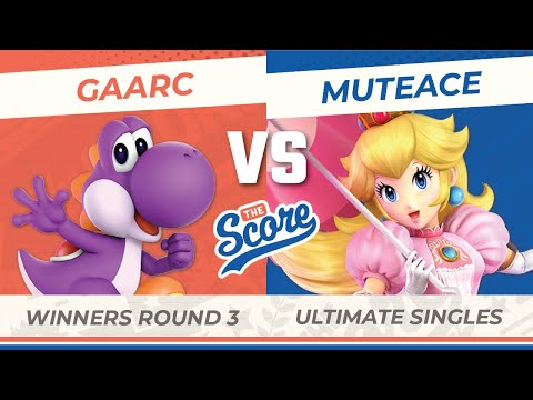 The Score: Gaarc (Yoshi) vs MuteAce (Peach) Winners Round 3
