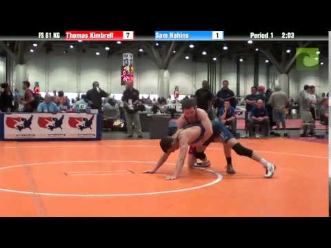 Mens FS FS 61 KG - Thomas Kimbrell vs. Sam Nahins