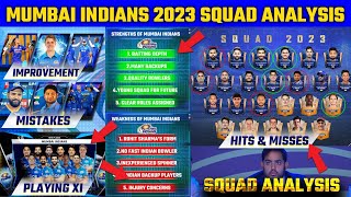IPL 2023 : Mumbai Indians Full Squad Analysis with Strengths & Weakness After IPL 2023 Auction