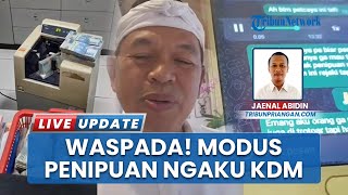 Penipu Ngaku Dedi Mulyadi Pakai ‘AI’ Mau Beri Bantuan Rp 50 Juta, IRT Tasikmalaya Nyaris Tergocek