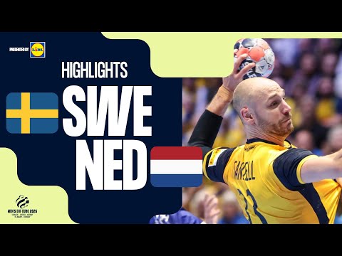 Sweden vs Netherlands | Highlights | Men's EHF EURO 2026