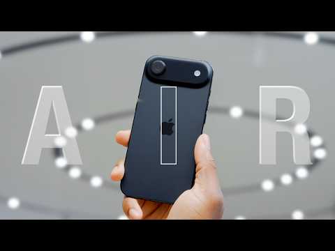 iPhone Air - Hands On: The Thinnest iPhone Ever!