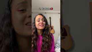 I Will Survive in 5 Different Languages 🌍 #mashup #survivor