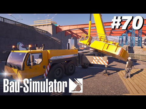 Bau Simulator #69 - Der Kaputte Kran! / Prestigeprojekte / Verkehrsbrücke