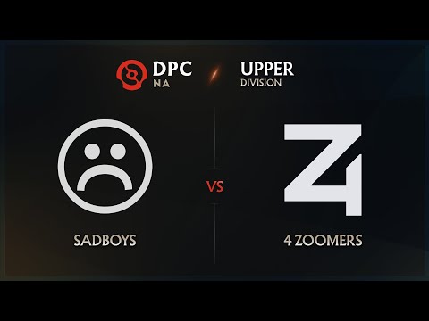 Sadboys vs 4 Zoomers Game 1 - DPC NA League: Upper Division w/ GoDz & Trent