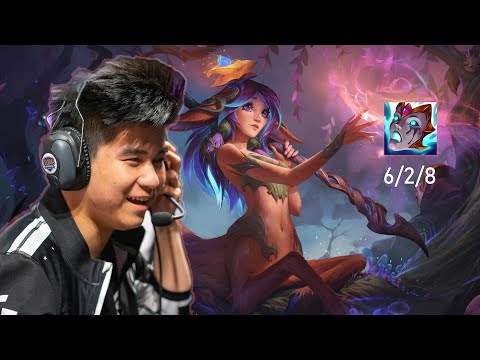 Spica TSM Stream - Lillia 6/2/8 Jungle vs Kha'zic Full Match - LCS