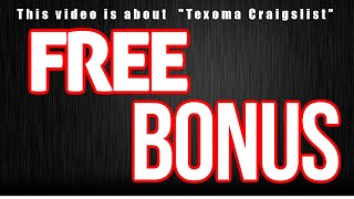 Texoma Craigslist | Texoma+Craigslist | #texomacraigslist