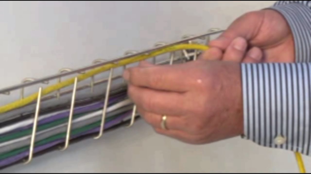 Jak załadować kable do korytek Siltec dla jednej warstwy kabli