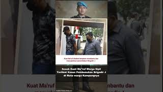 Download lagu Sosok Kuat Ma'ruf Sopir Putri Chandrawathi   #kuatmaruf #sopiristriferdysambo  #shorts mp3