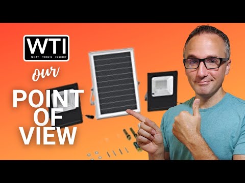 Wecsord Solar Flood Lights - WTI product video review
