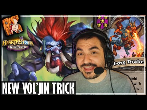 CYBORG DRAKE FLIPS ARE SO BUSTED! - Hearthstone Battlegrounds