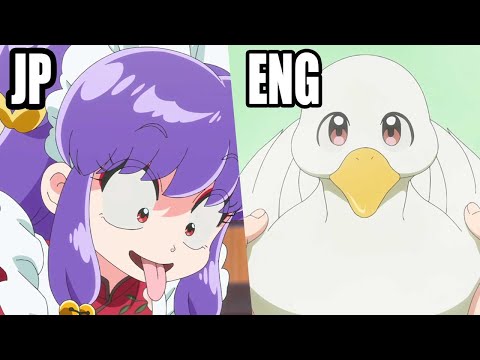 Ranma 1/2 Season 2 Episode 12 JAPANESE VS ENGLISH DUB | Shampoo, Mousse, Akane