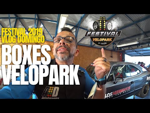 #VLOG DOMINGO NO FESTIVAL VELOPARK 2019! PASSEIO NOS BOXES!