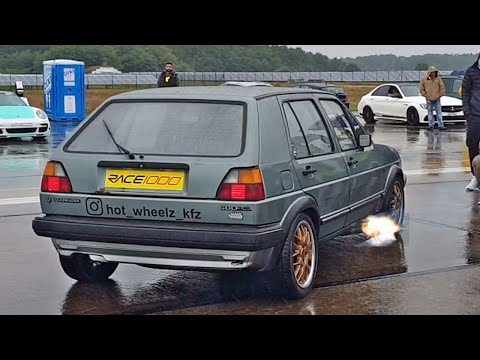 VW Golf 2 VR6 Turbo 4motion brutal Sound