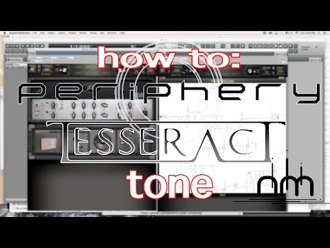 Djent ( Periphery-TesseracT Style ) Guitar Tone Tutorial : Monstrous Sounding Guitars at Home