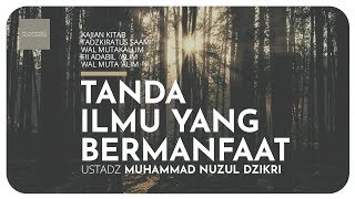 65. TANDA ILMU YANG BERMANFAAT
