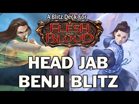 Benji Head Jab Blitz Deck - Flesh and Blood Deck Tech & Gameplay