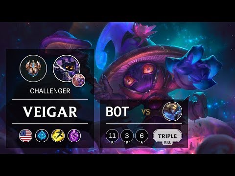 Veigar Bot vs Ezreal - NA Challenger Patch 9.23