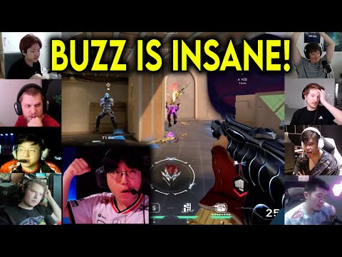 Valorant Streamers Reacts To T1 BuZz Insane 4k Against BOOM Esports In VCT