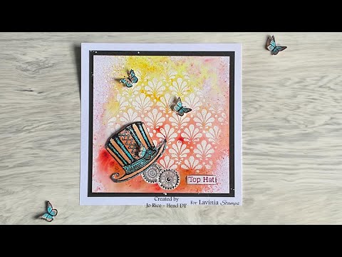 Technique Tuesday with Topper and Dinkles by Jo Rice - A Lavinia Stamps Tutorial