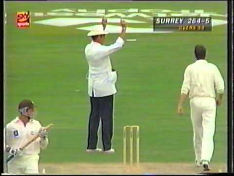 Cricket : Surrey v Essex - Nat West Trophy Semi-Final highlights 1996 (East Saxon Cricket Heritage)