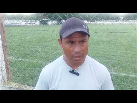ABEL TORRICO D. T. DE ATLETICO EL CARMEN - TRIUNFO FRENTE A LA OVEJERIA PARTIDO DE IDA COPA JUJUY