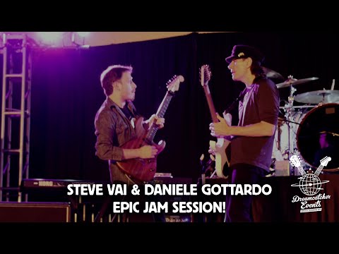 Steve Vai & Daniele Gottardo Epic Jam Session!