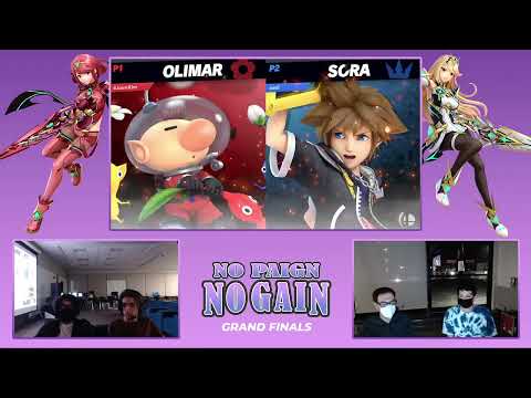 [No Paign No Gain] Grand Finals: Cyber [L] (Olimar) vs. Burst (Sora)