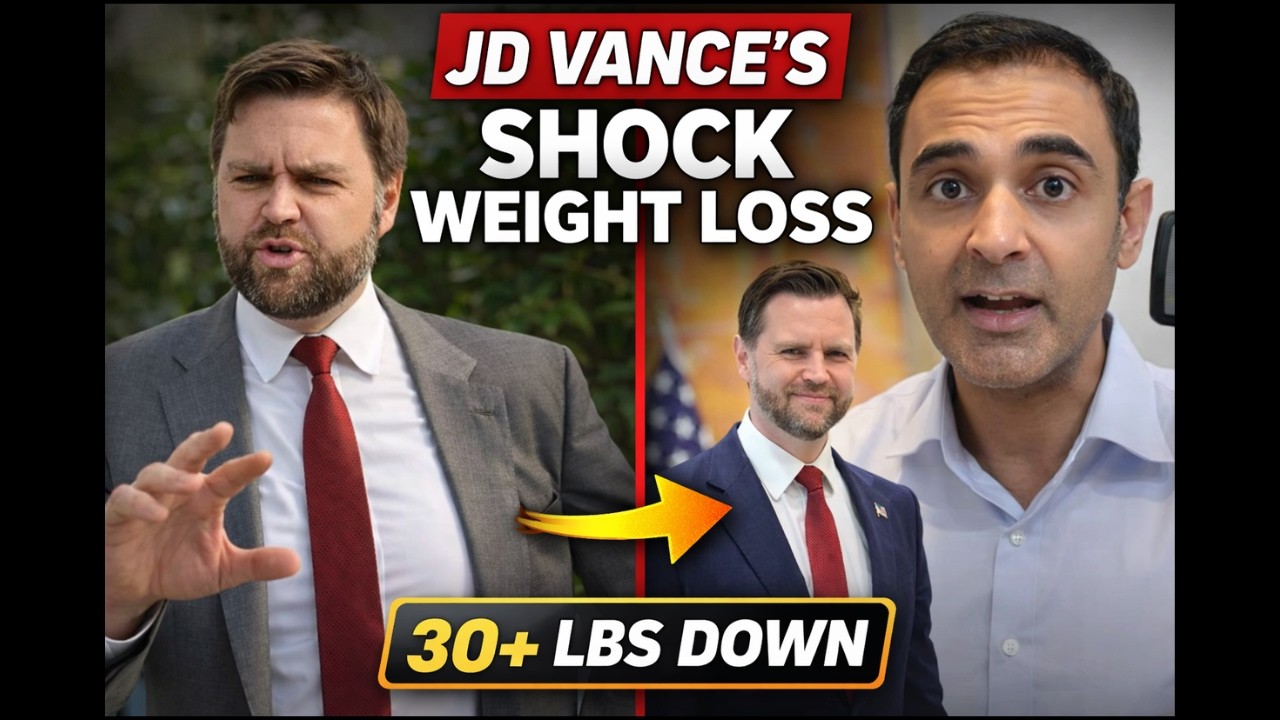 JD Vance’s SHOCK Weight Loss — What He REALLY Did