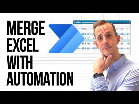 How to Excel Merging with Power Automate Cloud Flows!