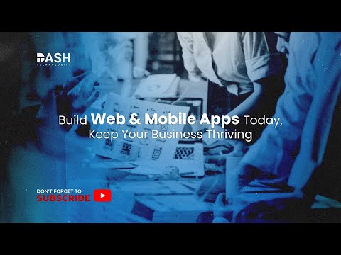Dash Technologies Inc. | Building Intelligent Healthcare Solutions for a Better Tomorrow  | Custom Software video.