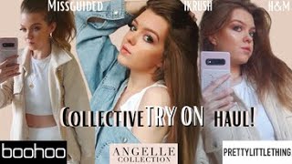 NEW YEAR, NEW WARDROBE! |PLT, MISSGUIDED H&M & MORE COLLECTIVE TRY ON HAUL!