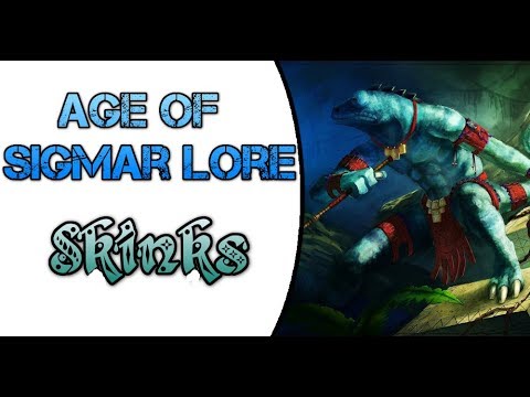 Age of Sigmar Lore: Skink Units