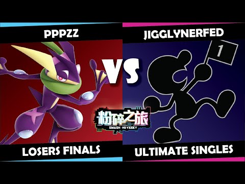 Smash Odyssey Invitationals - PppZz (Greninja) vs Jigglynerfed (Puff, G&W) | Ultimate Losers Finals