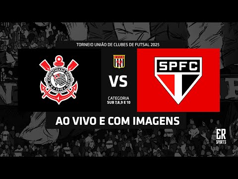 Corinthians x São Paulo - SUB 10 | 15/11/2025 | AO VIVO | Semifinal | União de Clubes | Ouro