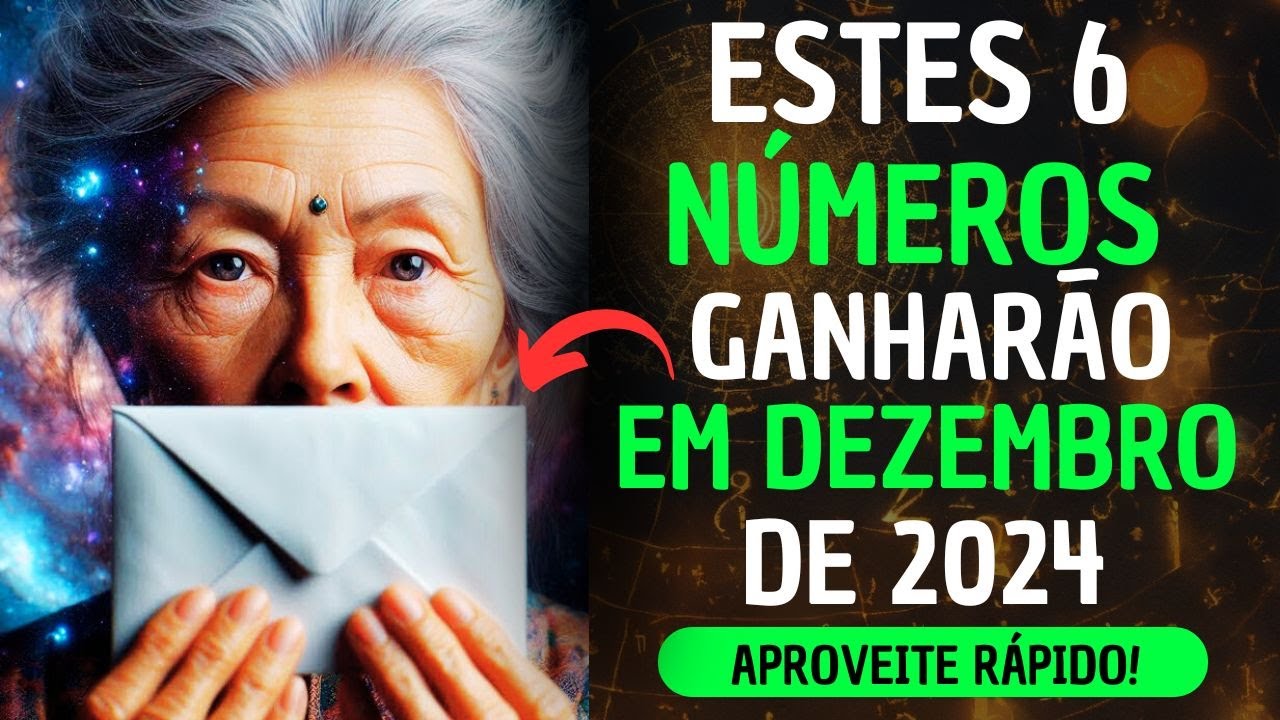 🍀 5 NÚMEROS DA SORTE que podem te deixar RICO em DEZEMBRO de 2024 | Sabedoria Budista